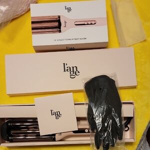 Lange Le Vogue Titanium Deep Waver - Pink and Black